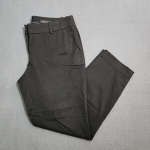 J. Crew Cafe Capri Women 4 Black Low Rise Pants